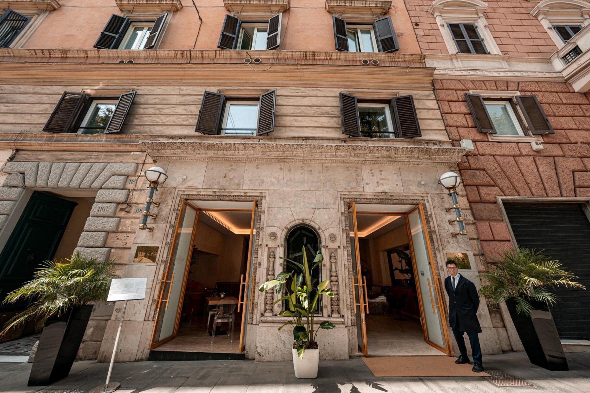 Hotel Via Veneto Рим Экстерьер фото