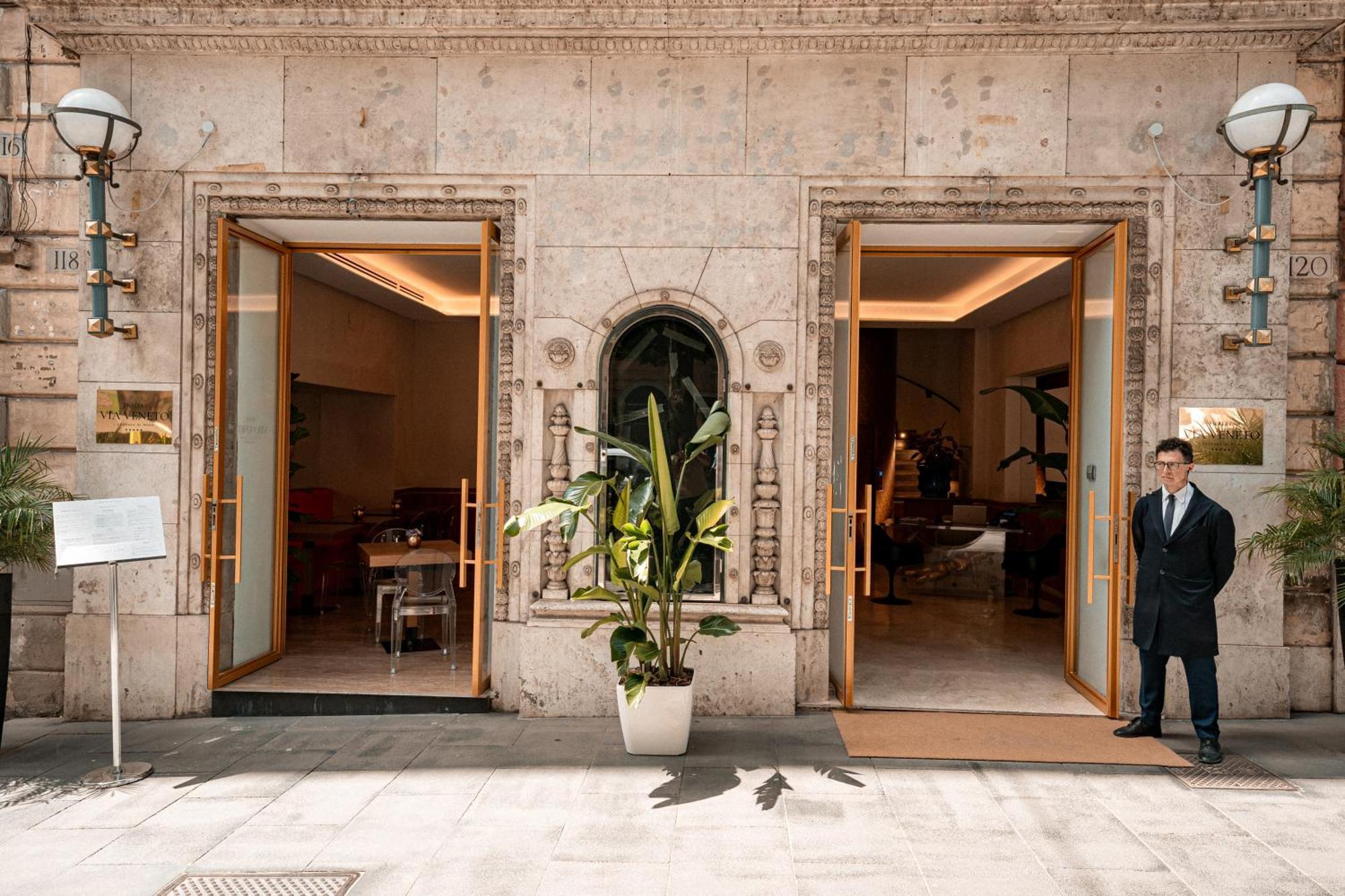 Hotel Via Veneto Рим Экстерьер фото